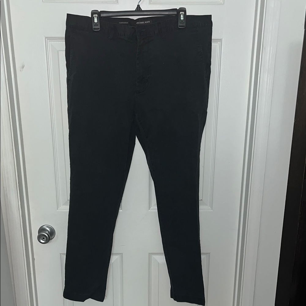 Michael Kors Tailored Classic Fit Pants - Black